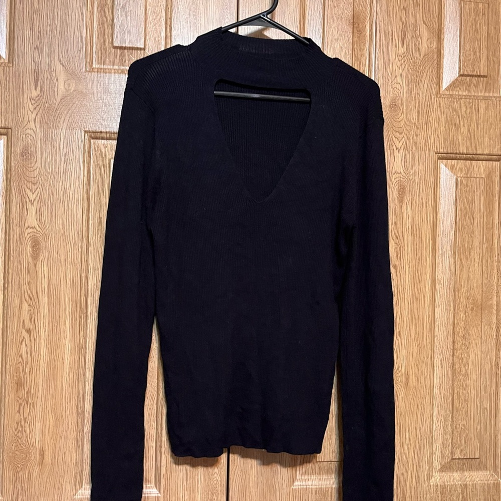 Express Keyhole Sweater XL